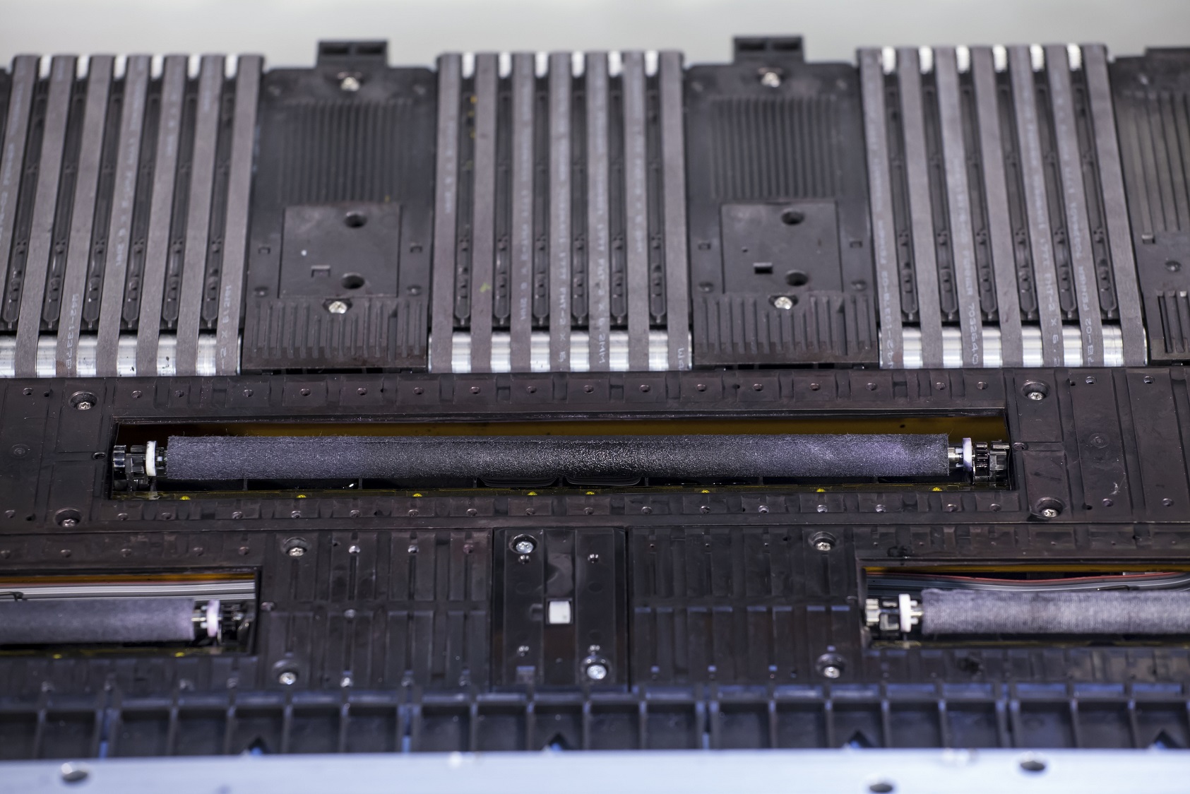 micro-fiber roller saturated